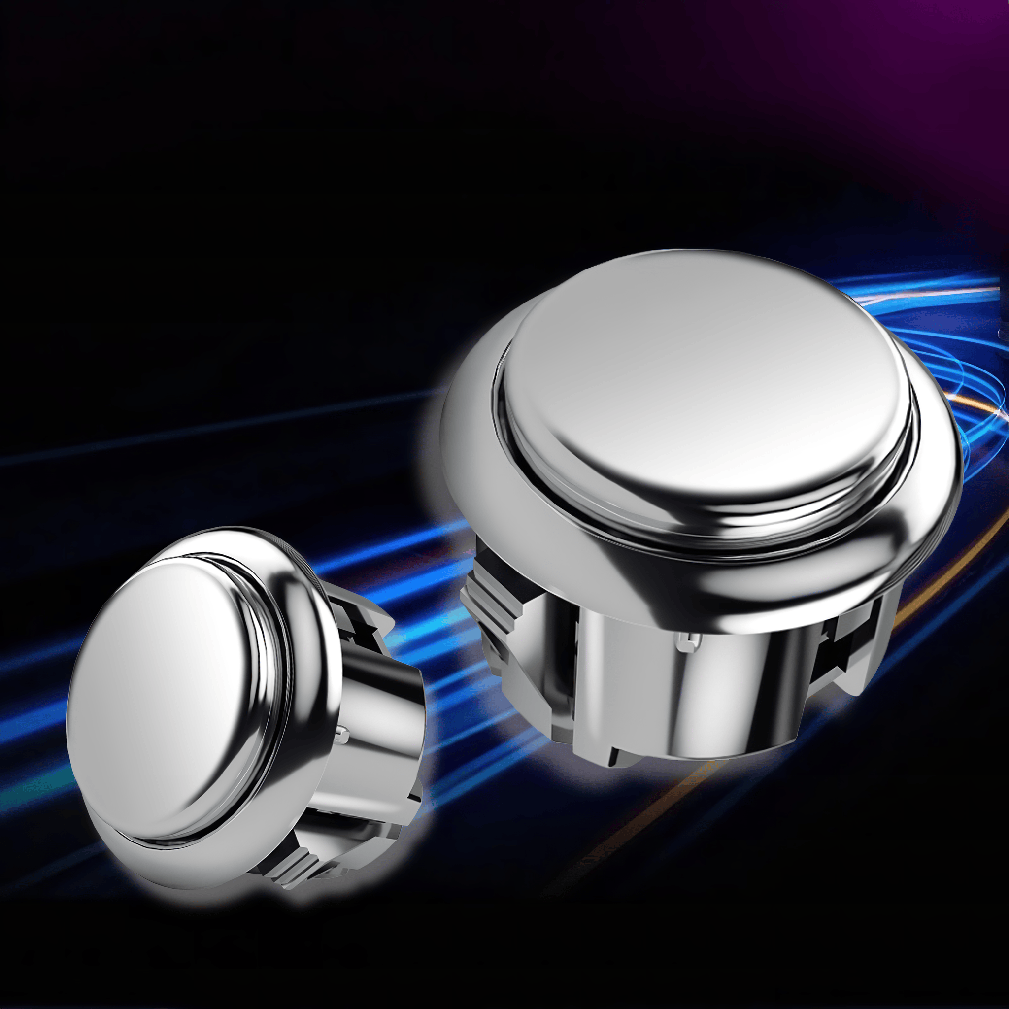 QANBA Gravity KS メタリック 24/30mm | ボタン | メカニカル – CIELOGAMES