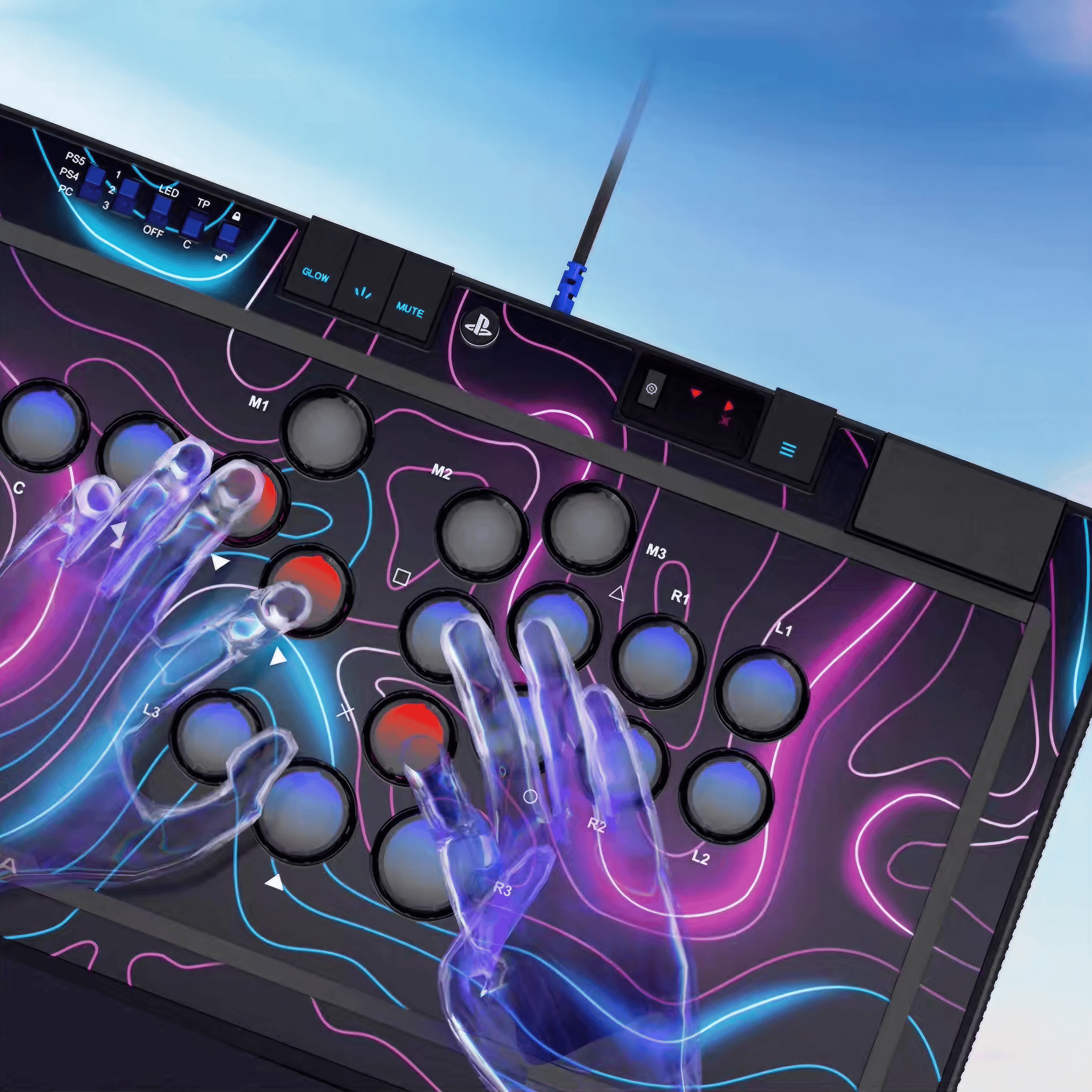 Qanba Sapphire Arcade Controller | レバーレスコントローラー