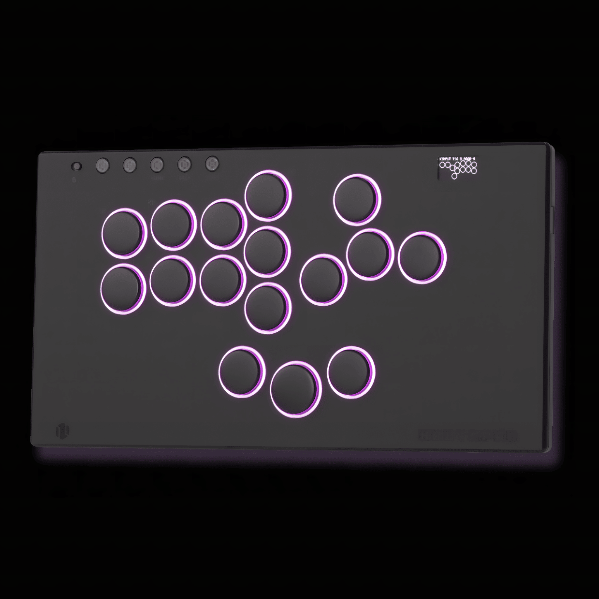 Haute42 COSMOX HautePad E16 Mirrored | 左右反転レイアウト | レバー