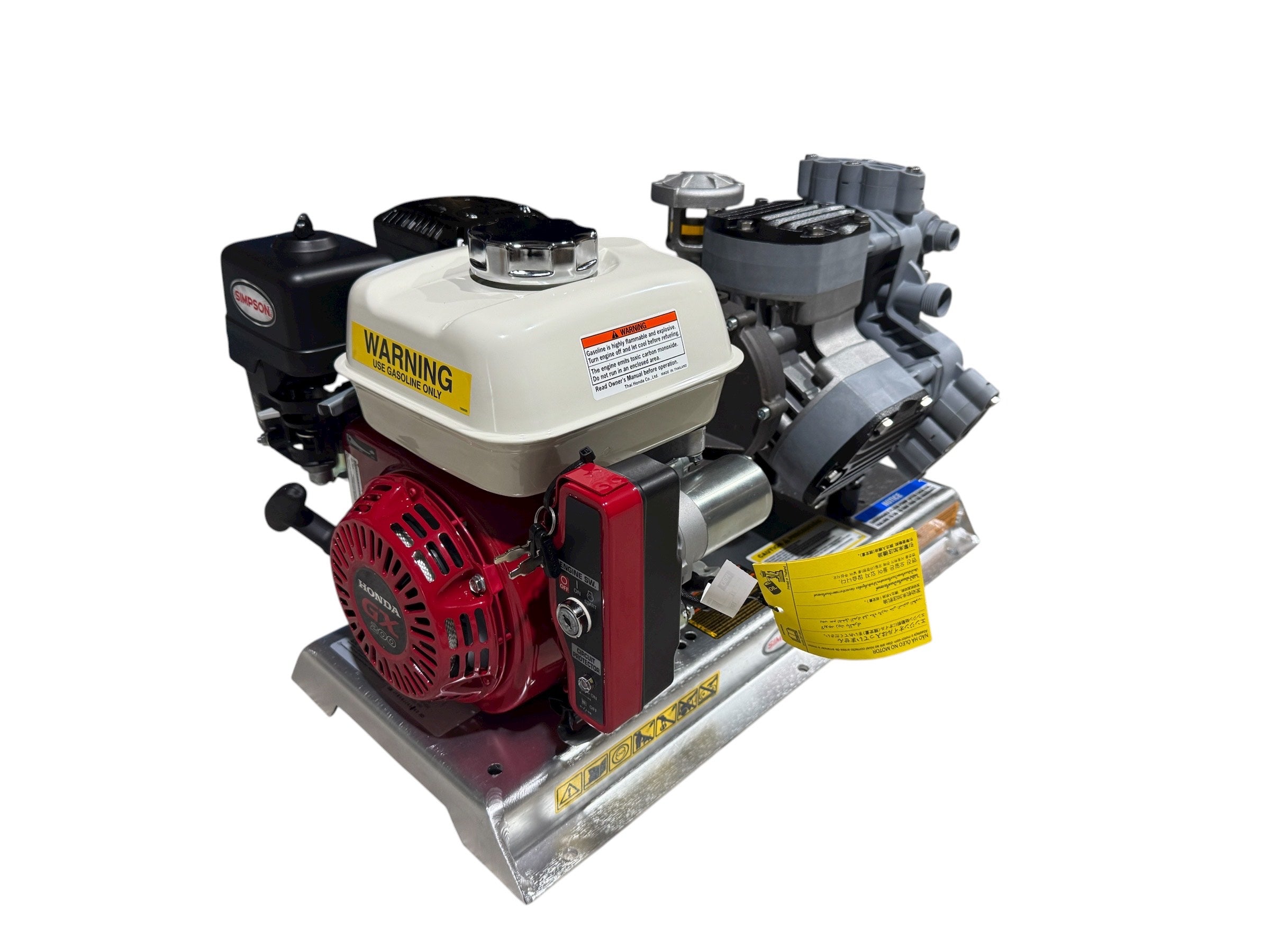 Simpson 65424 Soft Wash System – Honda GX200 with Comet P40 Pump