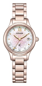 シチズン クロスシー』 人気のhikari コレクションから 桜の花の繊細な