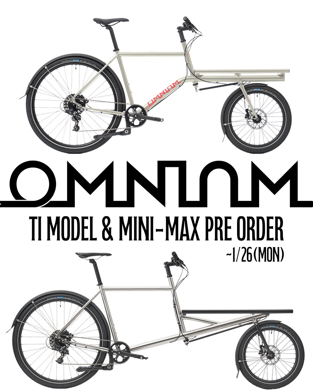 OMNIUM】Mini-Max & Ti Model プレオーダーのご案内 | Circles
