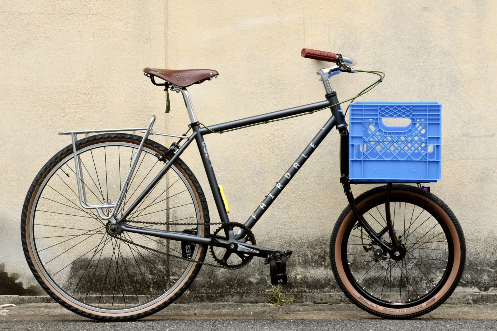 CRUST BIKES Clydesdale Cargo Fork】ちょうどいいカスタムの紹介