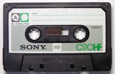 SONY/HF（第2世代型）/カセット本体 C90