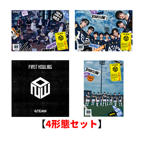 First Howling : NOW [4形態セット][CD] - &TEAM - UNIVERSAL MUSIC JAPAN