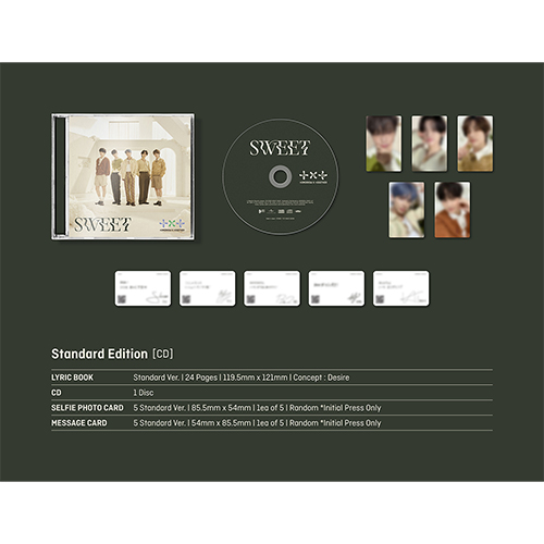 SWEET [4形態セット][CD][+DVD] - TOMORROW X TOGETHER - UNIVERSAL