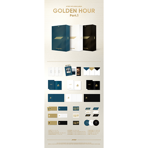 GOLDEN HOUR : Part.1 [3形態セット][CD] - ATEEZ - UNIVERSAL MUSIC JAPAN