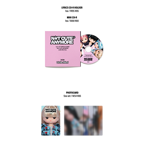 NOT CUTE ANYMORE [Little Mimi ver.][CD] - ILLIT - UNIVERSAL MUSIC