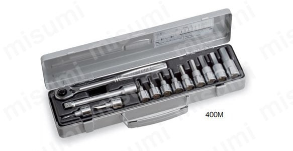 ヘキサゴンソケットレンチセット 400M | TONE | ミスミ | 122-1094