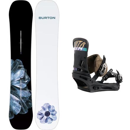 Burton Process Snowboard + Malavita Re:Flex Binding - Snowboard