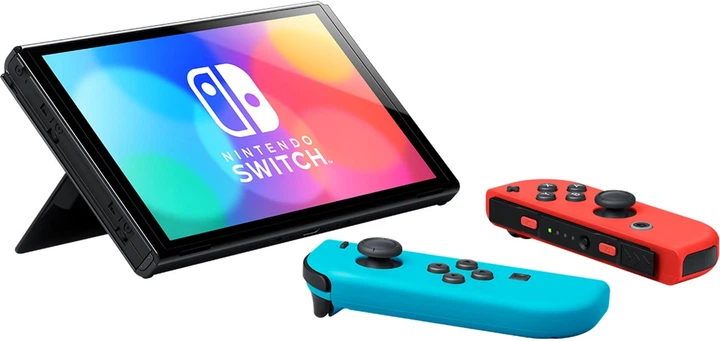 Консоль Nintendo Switch OLED Neon Blue/Neon Red (0045496453442