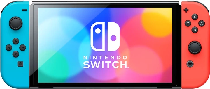 Консоль Nintendo Switch OLED Neon Blue/Neon Red (0045496453442