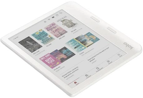 Электронная книга Kobo Libra Colour 32GB White (N428-KU-WH-K-CK