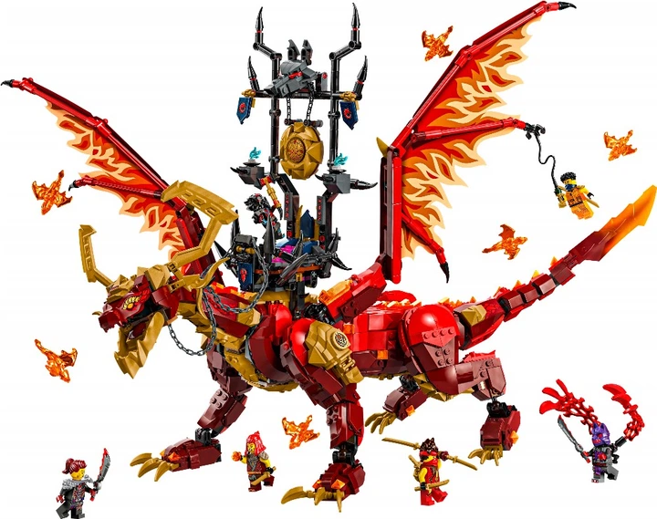 Конструктор LEGO NINJAGO Перводракон движения 1716 деталей (71822
