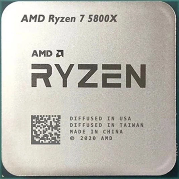 Процессор AMD Ryzen 7 5800X (3.8GHz 32MB 105W AM4) Box (100