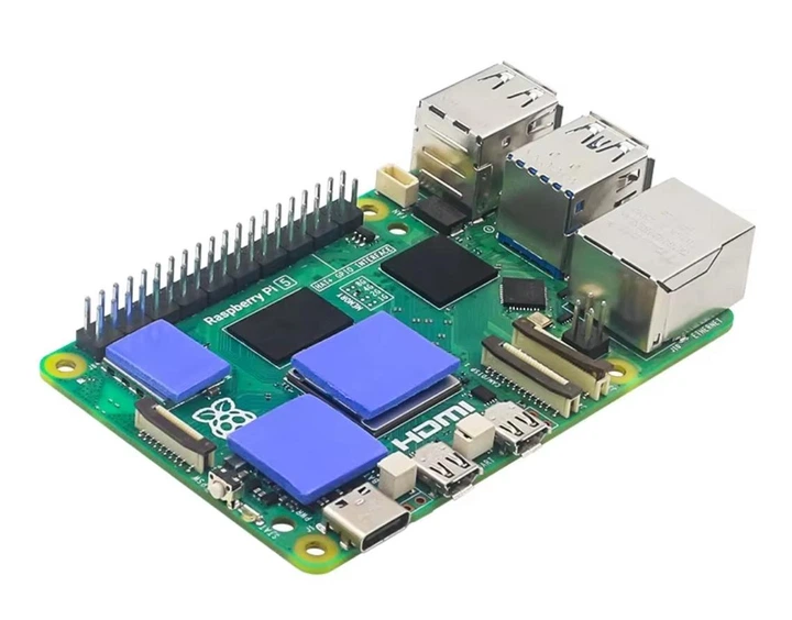 Мікрокомп'ютер Raspberry Pi 5 Starter Kit 8GB з корпусом, кулер з