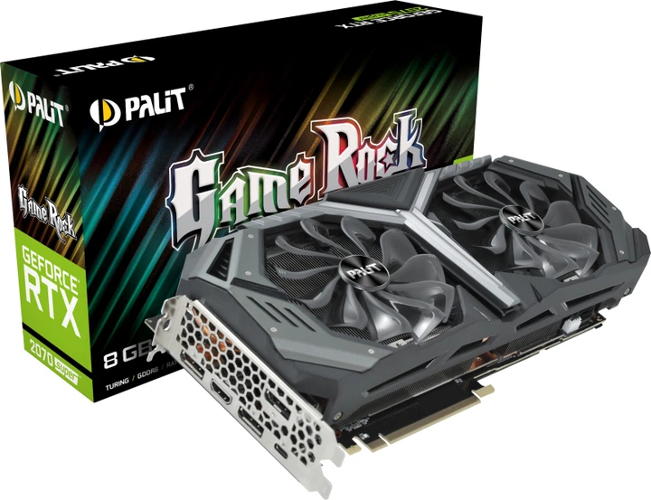 Відеокарта Palit PCI-Ex GeForce RTX 2070 Super GameRock 8GB GDDR6