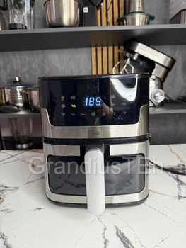 Аэрогриль Zepline ZP-215, 3500 Вт, чаша 8 литров, лучший аэрогриль