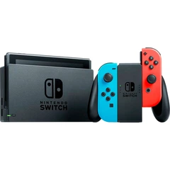 Портативна ігрова приставка Nintendo Switch V2 with Neon Blue and