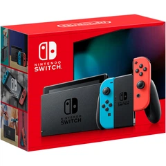 Портативна ігрова приставка Nintendo Switch V2 with Neon Blue and