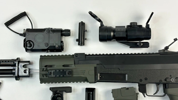 Автомат АК 47 B5 999X стреляет орбизами, Игрушечный гелевый