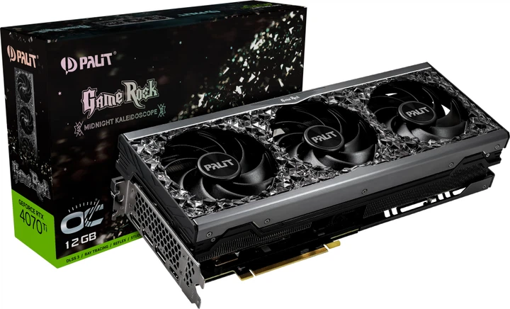 Видеокарта Palit PCI-Ex GeForce RTX 4070 Ti GameRock OC 12GB