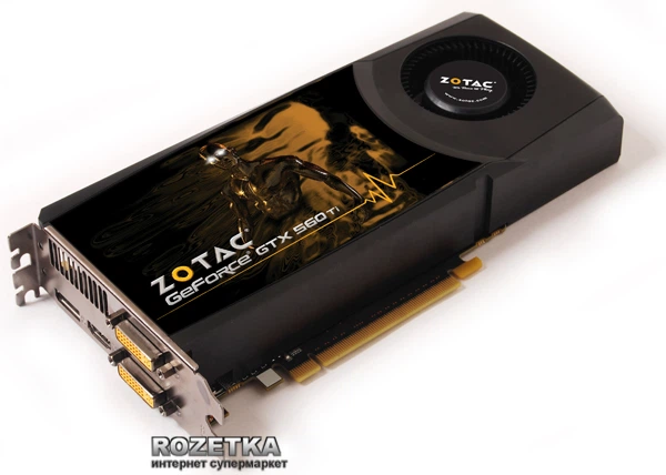 Відеокарта Zotac PCI-Ex GeForce GTX 560 Ti 2048MB GDDR5 (256bit