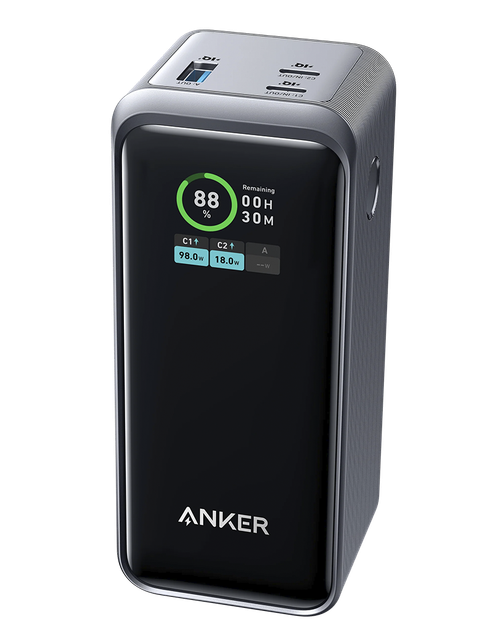 Внешний аккумулятор Anker Prime 20000mAh PowerBank 200W, Black