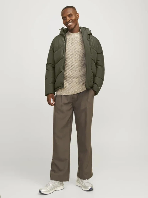 Куртка демісезонна з капюшоном чоловіча Jack & Jones 12259850