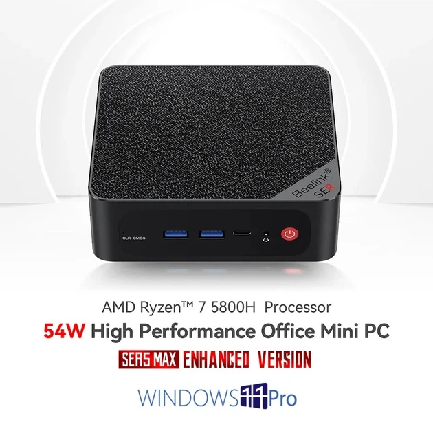 Компьютер Beelink SER5 MAX AMD Ryzen 7 5800H (Zen3) Windows 11 Pro