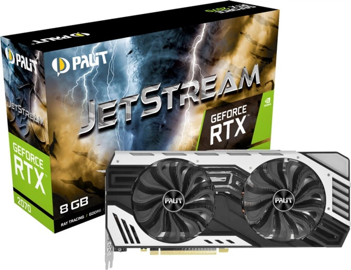 Видеокарта Palit PCI-Ex GeForce RTX 2070 Super JetStream 8GB GDDR6