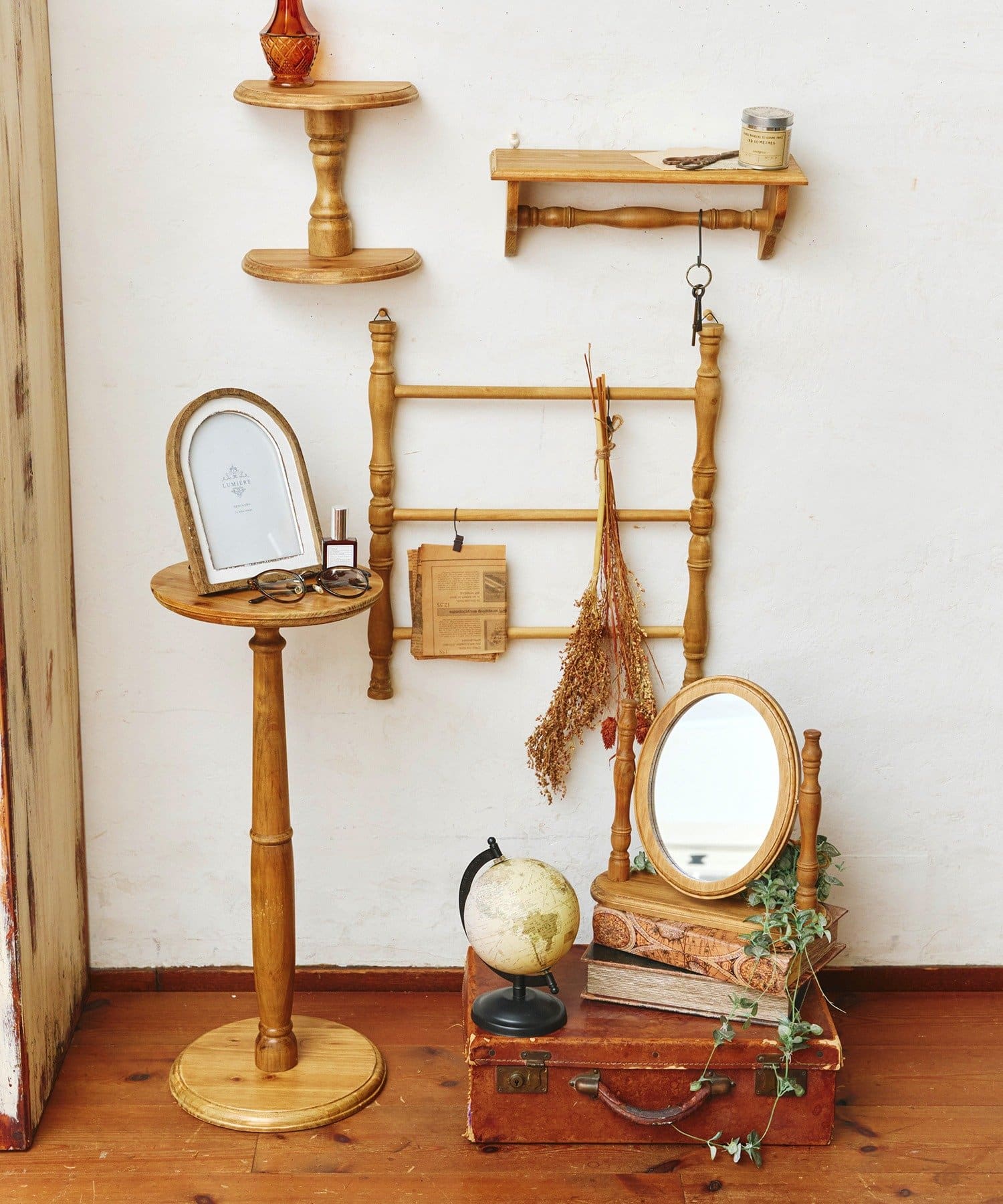 アンティークオーバル卓上ミラー | salut!(サリュ)ライフスタイル