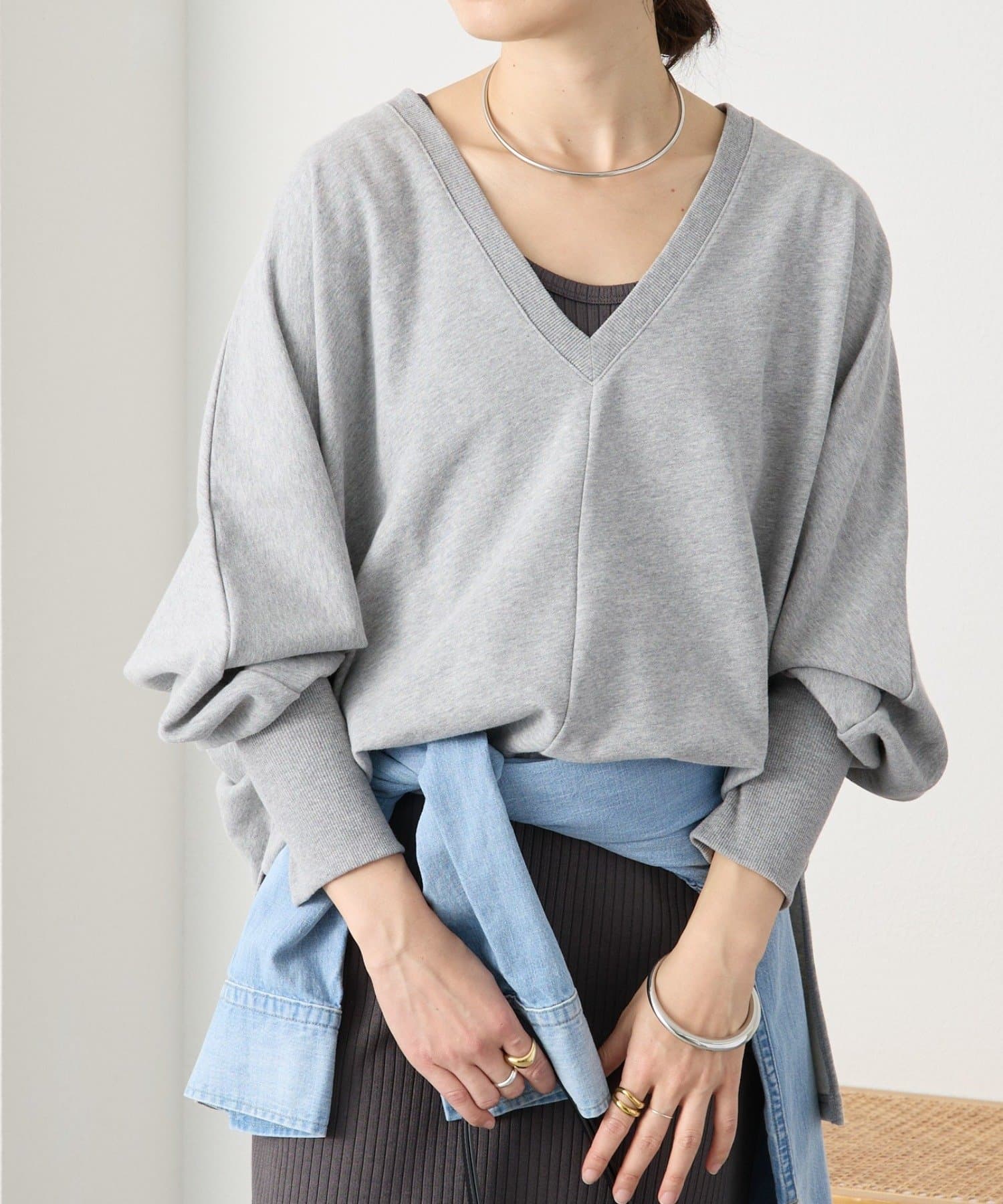 予約【抜け感】ドルマンオーバースウェット | RIVE DROITE(リヴドロワ