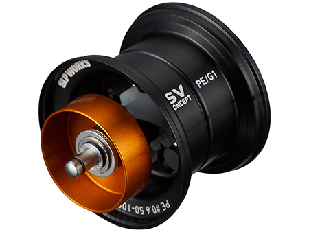 RCSB CT SV PE 700 スプール G1/ブラック│SLP WORKS