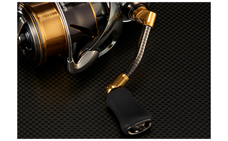 SLPW カーボンライトハンドル /ゴールド│SLP WORKS