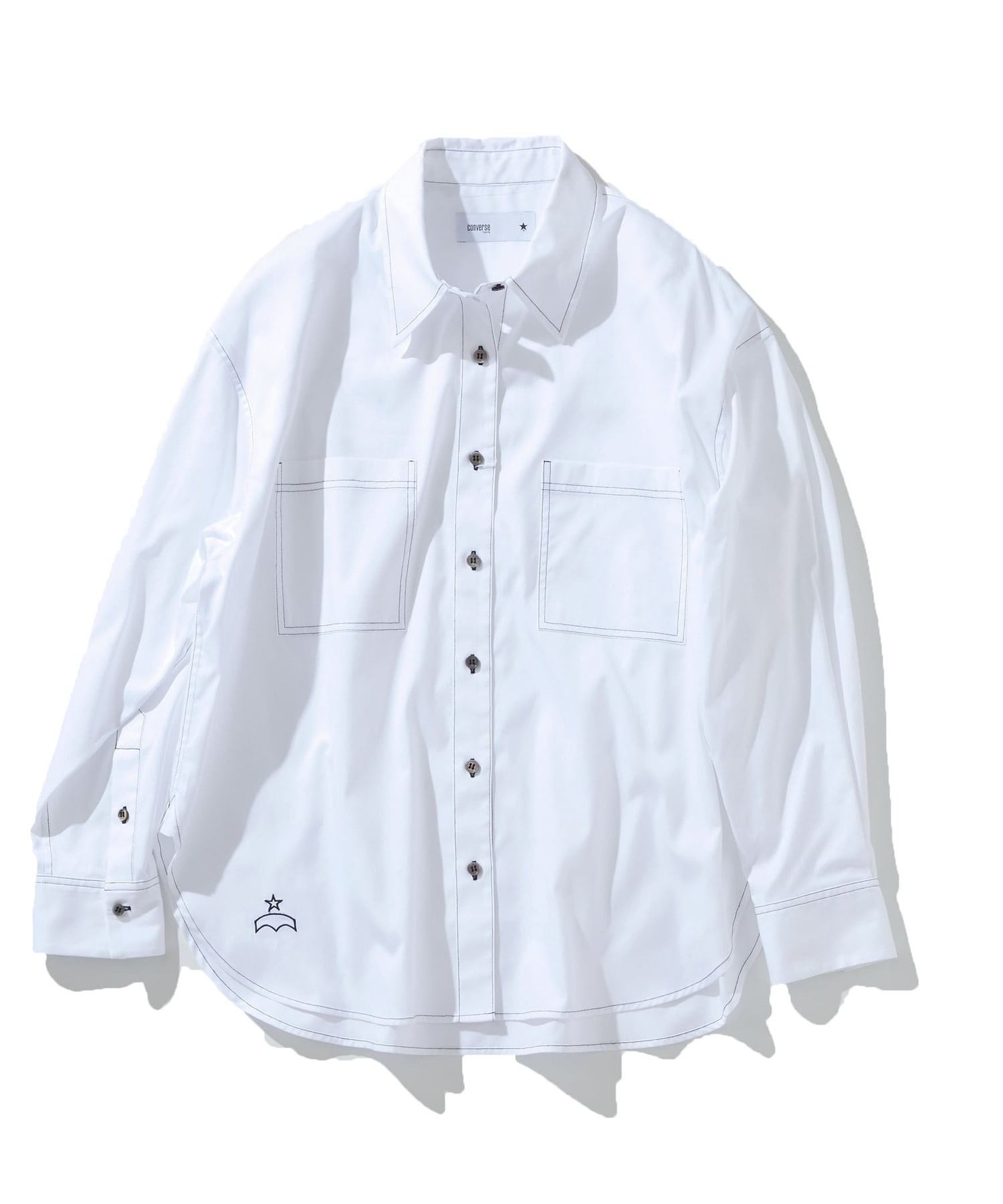 OXFORD COLORED STITCHING SHIRT｜CONVERSE TOKYO (コンバース
