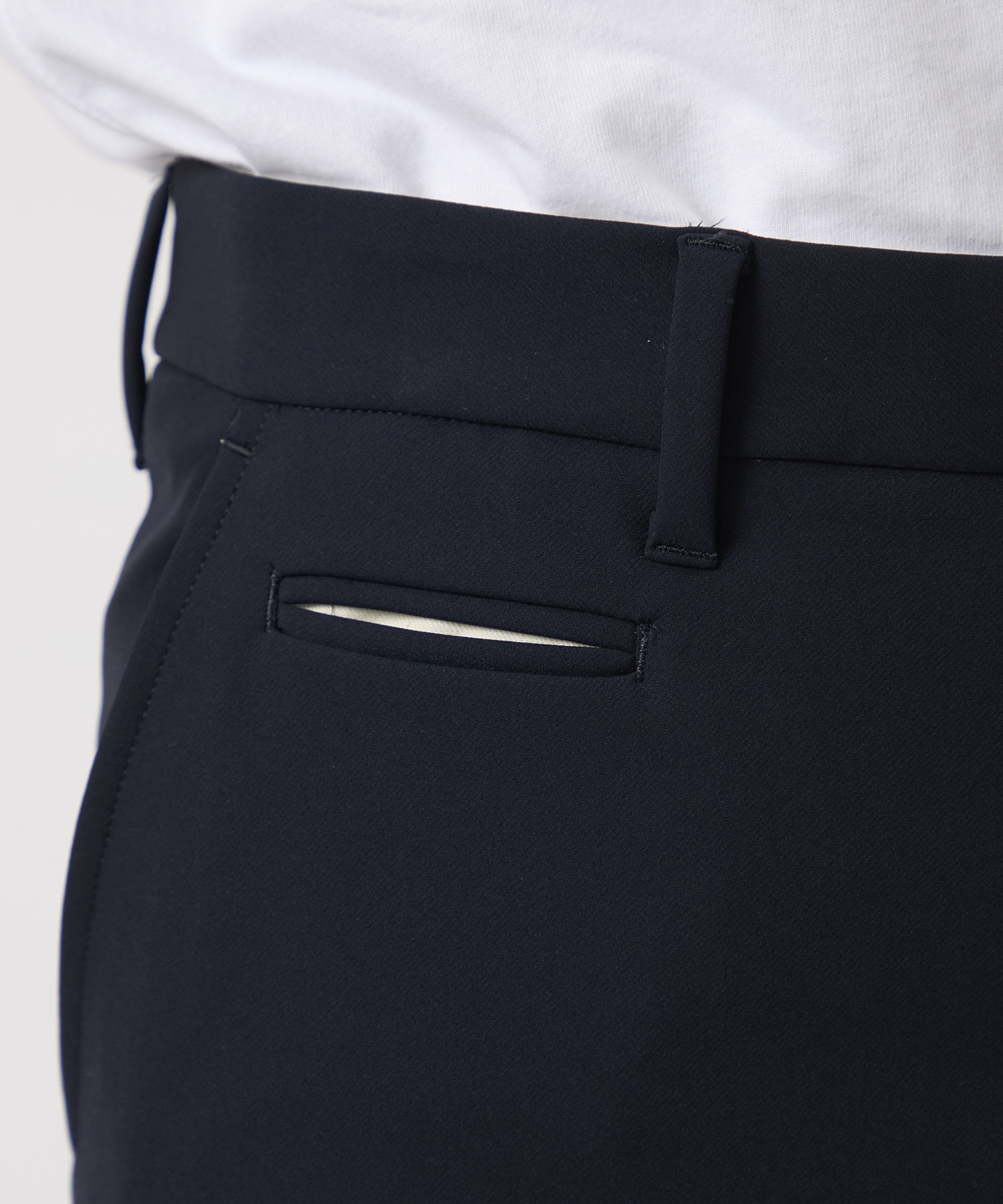 STRETCH WIDE SLACKS(S NAVY): Midorikawa: MENS｜CONZ ONLINE STORE