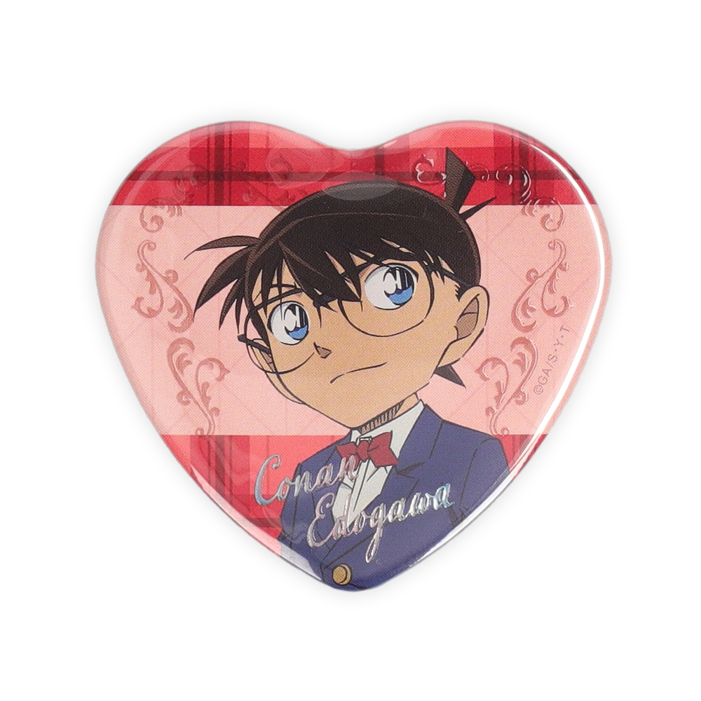 名探偵コナンプラザ ジュエリーハート缶バッジ 怪盗キッド