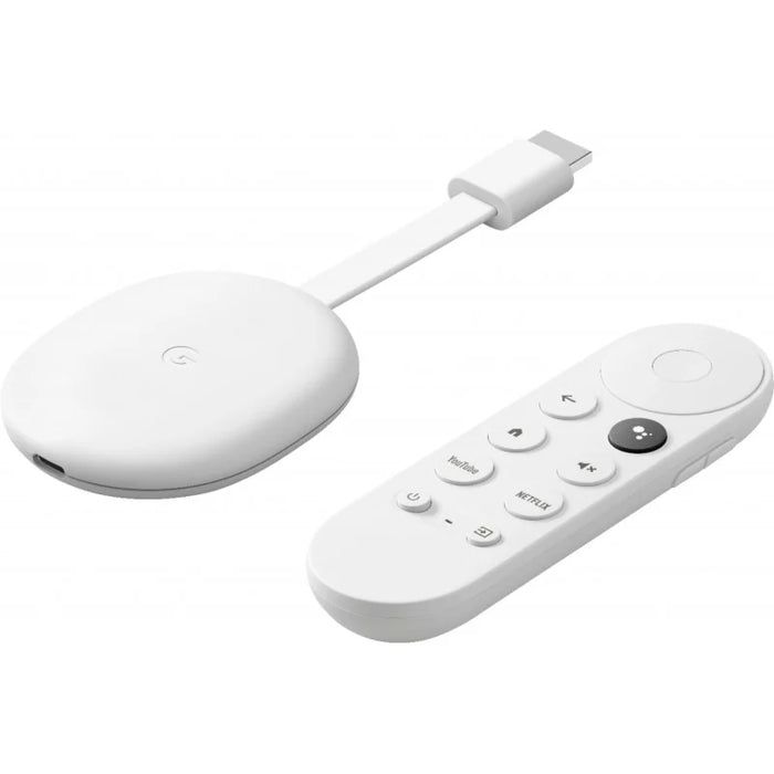 Google Chromecast 4K with Google TV (Snow, Special Import)