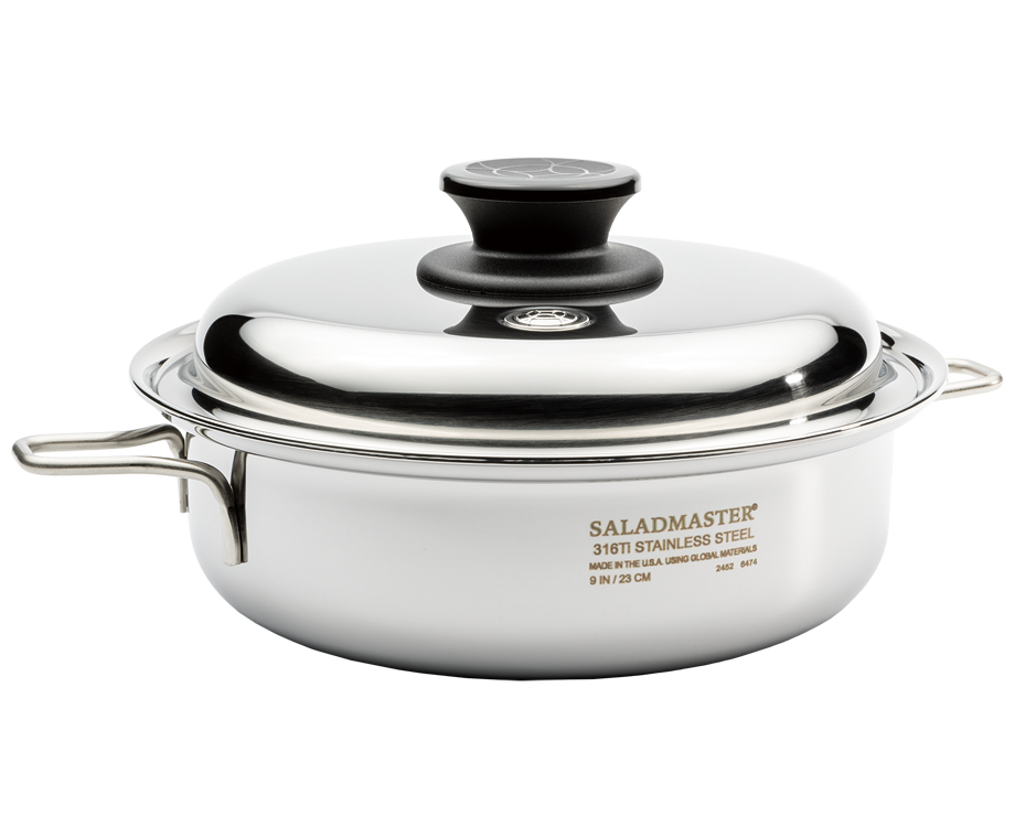 ganguroko❣️新品サラダマスター鍋 スキレットM ハンドル2個付 サラダ