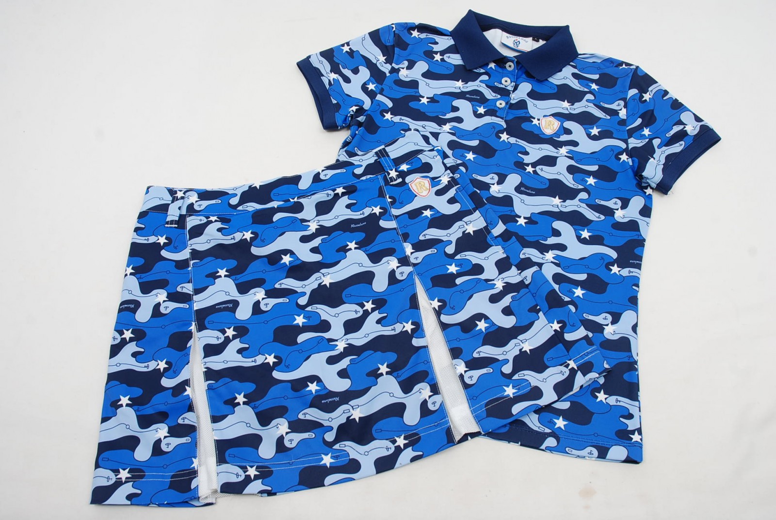 中古 レディース ラッセルノ RUSSELUNO セットアップ 1(M) 青 ブルー