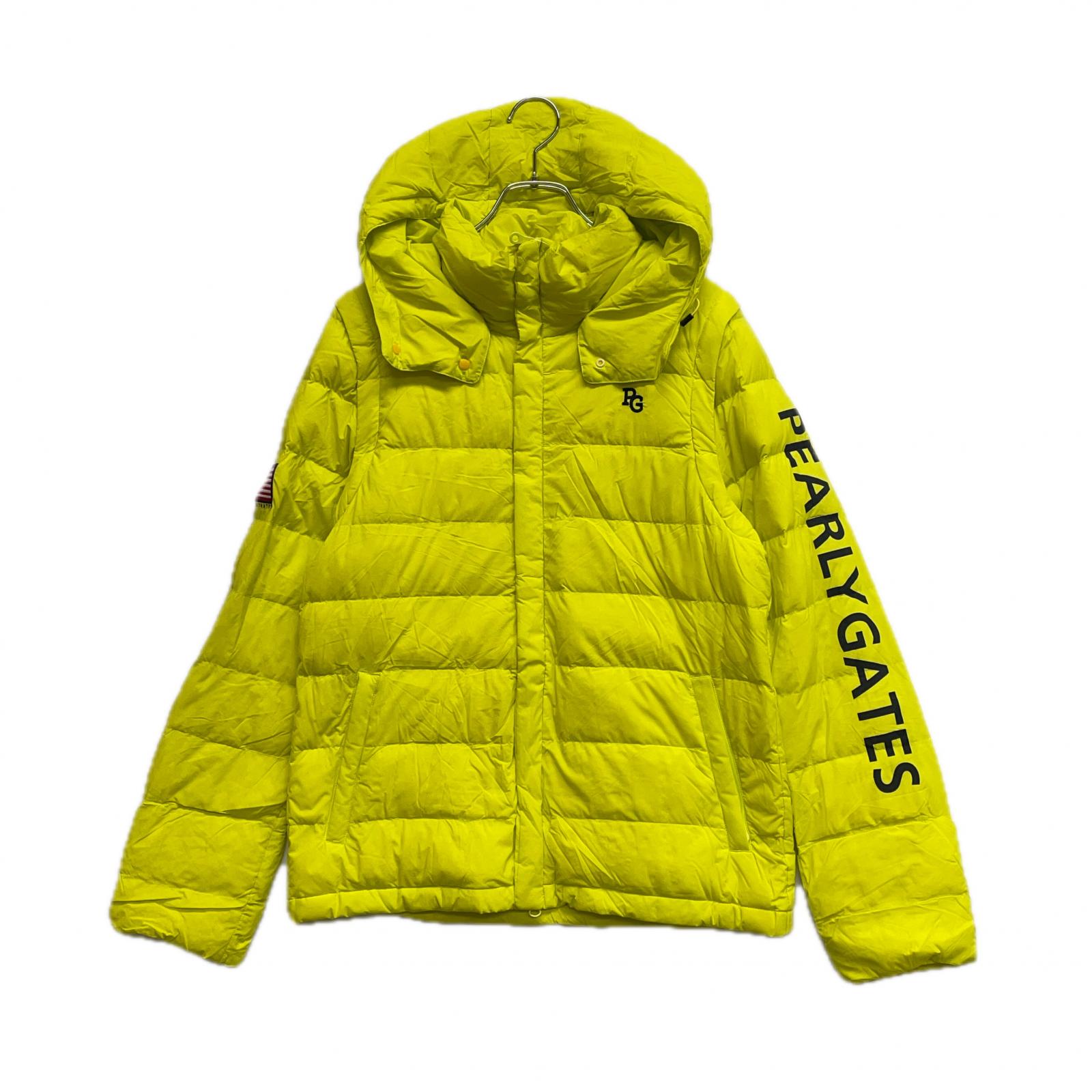 中古 メンズ パーリーゲイツ PEARLY GATES ダウンジャケット 5(L) 黄