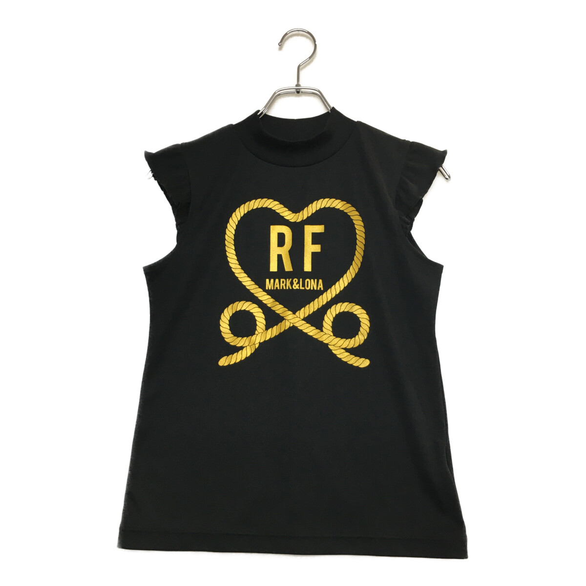 中古 レディース マークアンドロナ MARK&LONA ノースリーブ 38(M) 黒