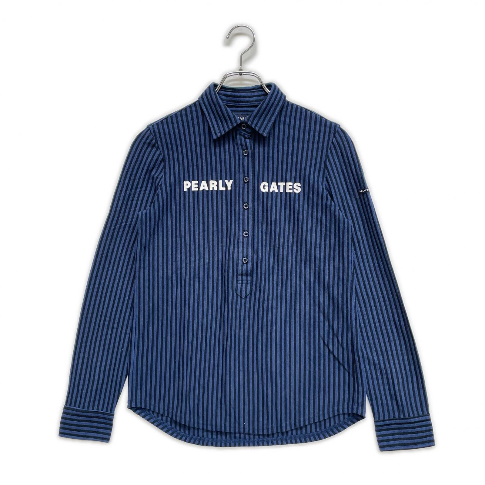 PEARLY PEARLY GATES ストライプ ポロワンピース GATES ストライプ