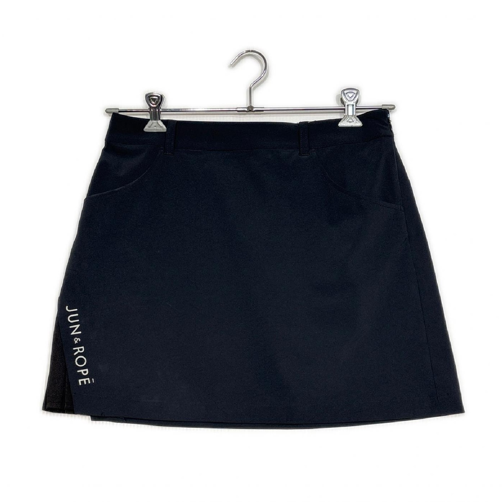 中古 レディース ジュン＆ロペ JUN&ROPE スカート L 黒 ブラック