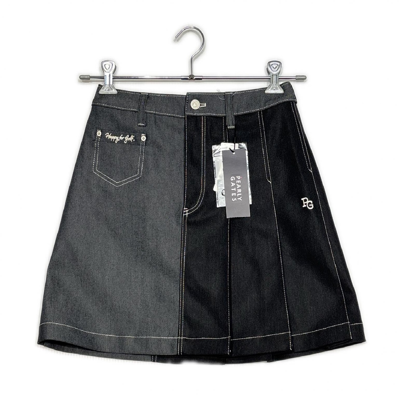 未使用品 レディース パーリーゲイツ PEARLY GATES スカート 0(S) 黒系