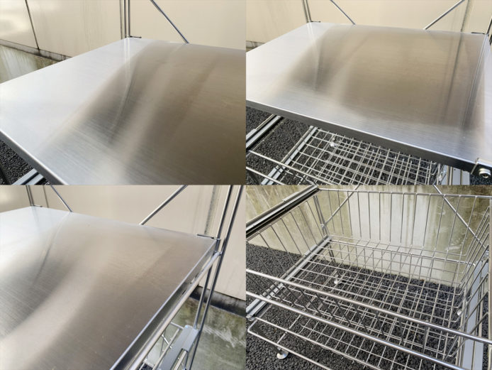 東京大田区で無印良品のステンレスユニットシェルフを買取し販売中