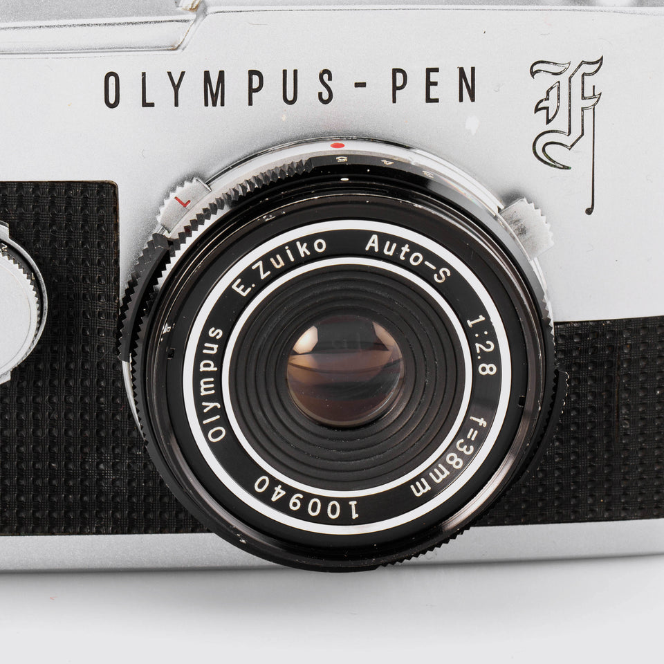 Olympus Pen-F + Pancake Zuiko 2.8/38mm | Coeln Cameras – Vintage