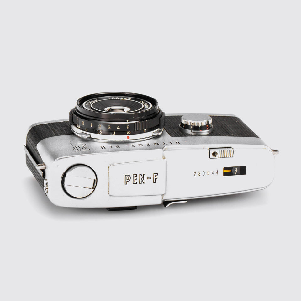 Olympus Pen-F + Pancake Zuiko 2.8/38mm | Coeln Cameras – Vintage