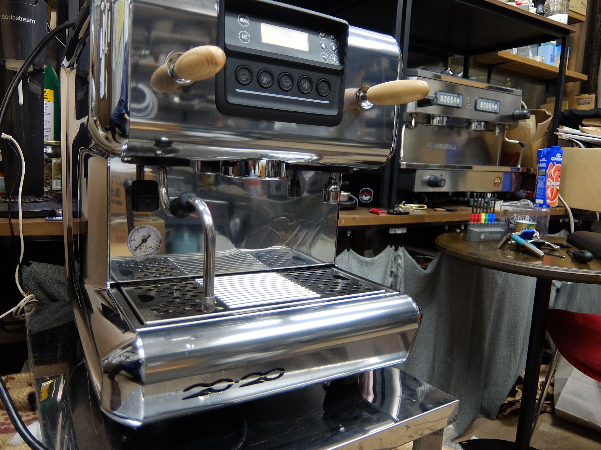 エスプレッソマシン緊急修理。の巻 | wabisuke